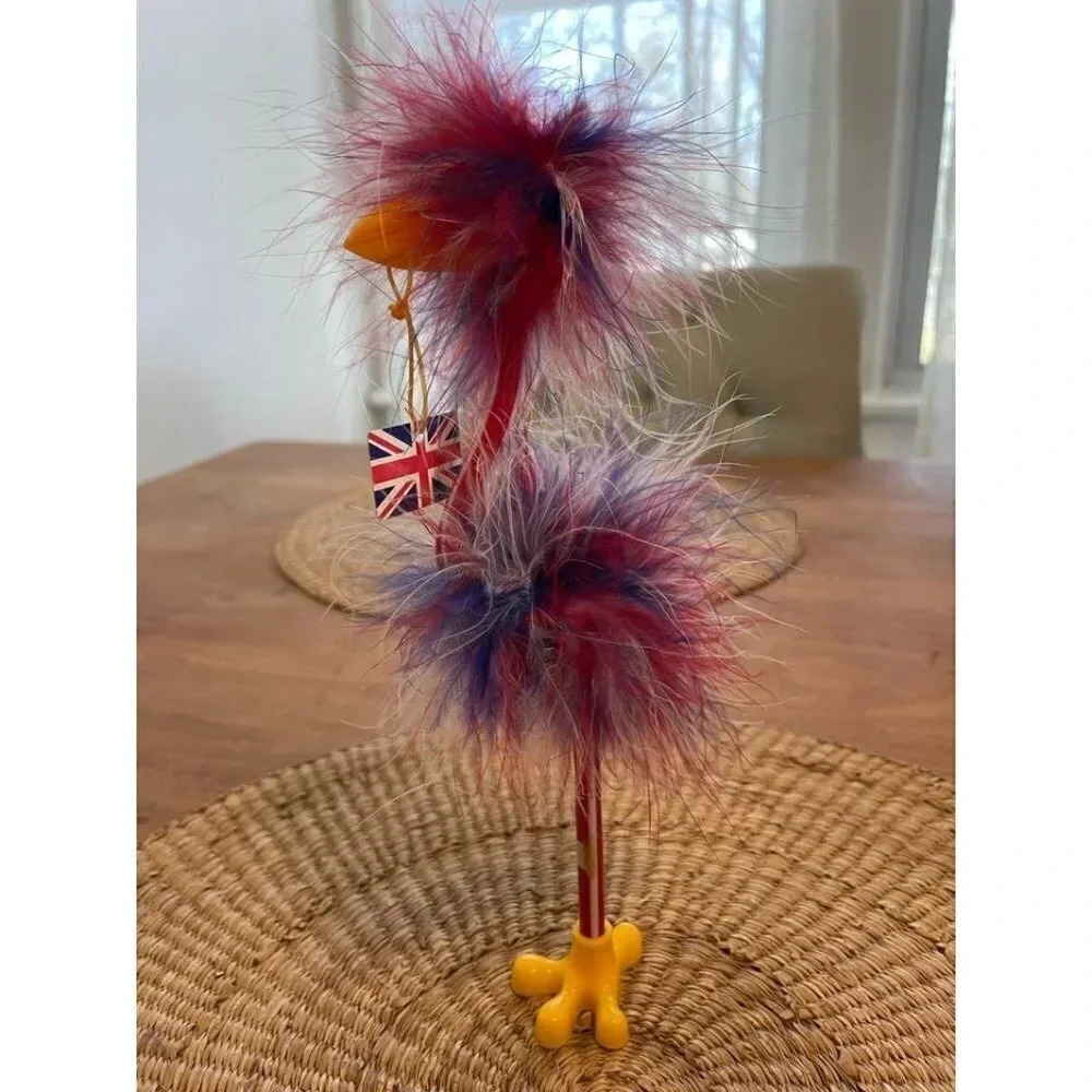 England Fuzzy Bird Pen